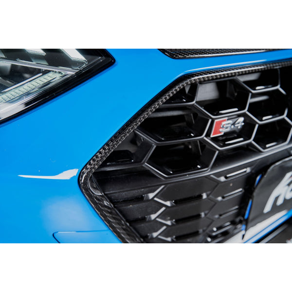 Grillram i Dry Carbon Karbel för Audi A4 S line / S4 B9 Sedan 2020–2022