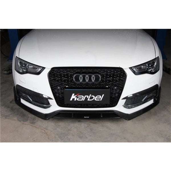 Frontläpp i Dry Carbon Karbel för Audi A5 S line / S5 2012–2016