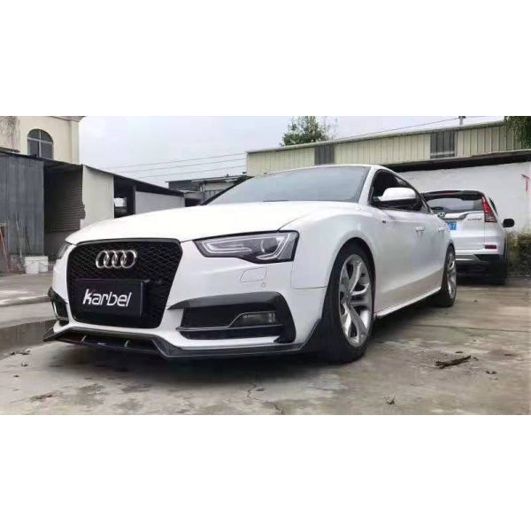 Frontläpp i Dry Carbon Karbel för Audi A5 S line / S5 2012–2016