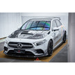 AE Design Canards till främre stötfångaren i Dry Carbon (pre-preg) för Mercedes-AMG A35 L – bild 3