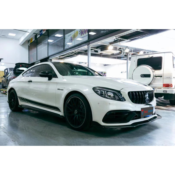 Sidokjolar i Dry Carbon för Mercedes-AMG C63 Coupé (2016–2019)