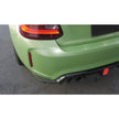 Bakre diffusor med LED i carbon för BMW M2 F87 – bild 5