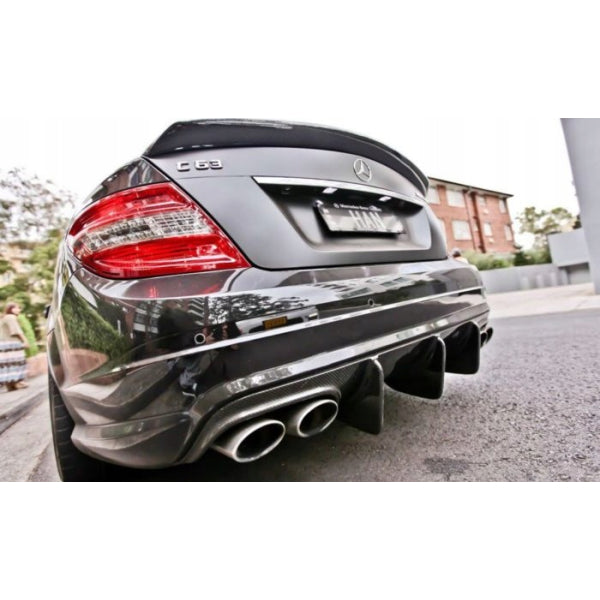 Bakre diffusor i carbon för Mercedes-Benz C63 AMG W204 2007–2011 – bild 5