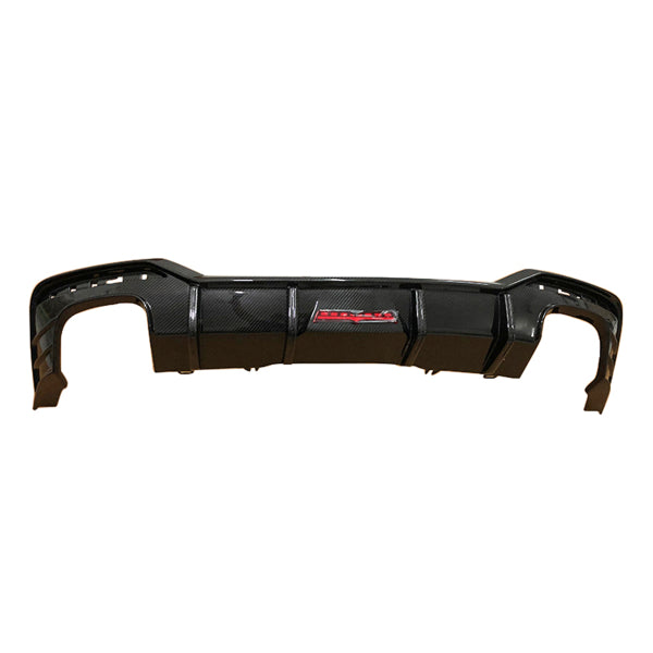 TAKD bakre diffusor i dry pre-preg carbon för Audi A5 / S5 F5 2020–2023 – variant 2