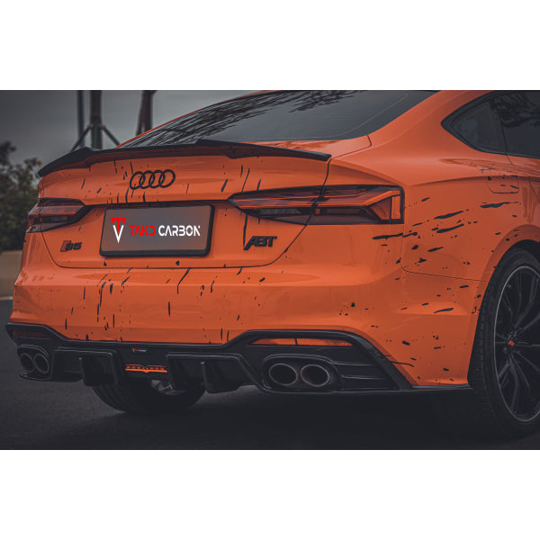TAKD bakre diffusor i dry pre-preg carbon för Audi A5 / S5 F5 2020–2023 – variant 1