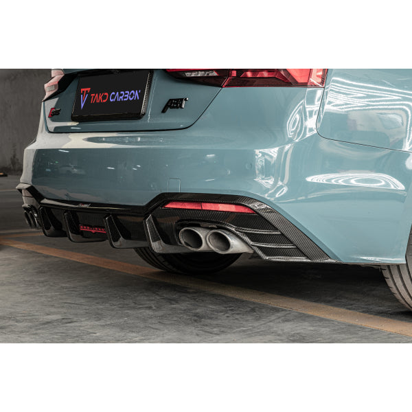 TAKD bakre diffusor i dry pre-preg carbon för Audi A5 / S5 F5 2020–2023 variant 2 – bild 2