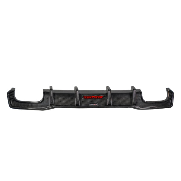 Bakre diffusor i dry pre-preg carbon för Audi A7 / S7 C8 2019–2023 – bild 3
