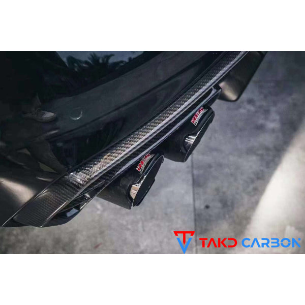 Bakre diffusor i dry pre-preg carbon för Audi A7 / S7 C8 2019–2023 – bild 6