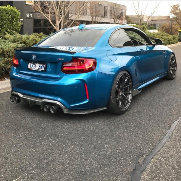 Bakre diffusor MTC-stil i carbon för BMW M2 F87 & M2 Competition – bild 7