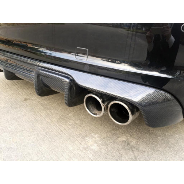 Bakre diffusor i carbon för Audi A3 8V S line
