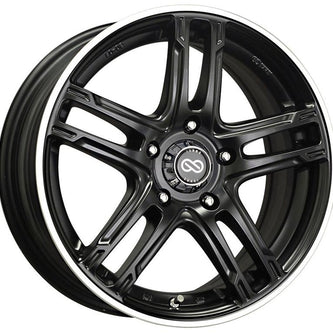 Enkei FD-05 16x7 ET50 5x114.3 – Fälg i Svart/Polerad