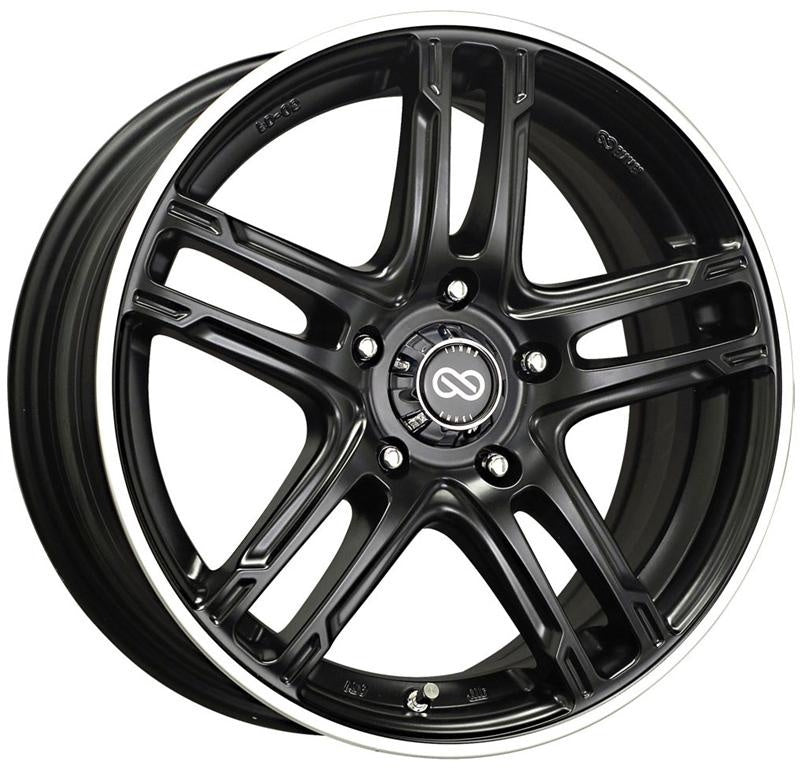 Enkei FD-05 17x7 ET50 5x100 – Fälg i Svart/Polerad