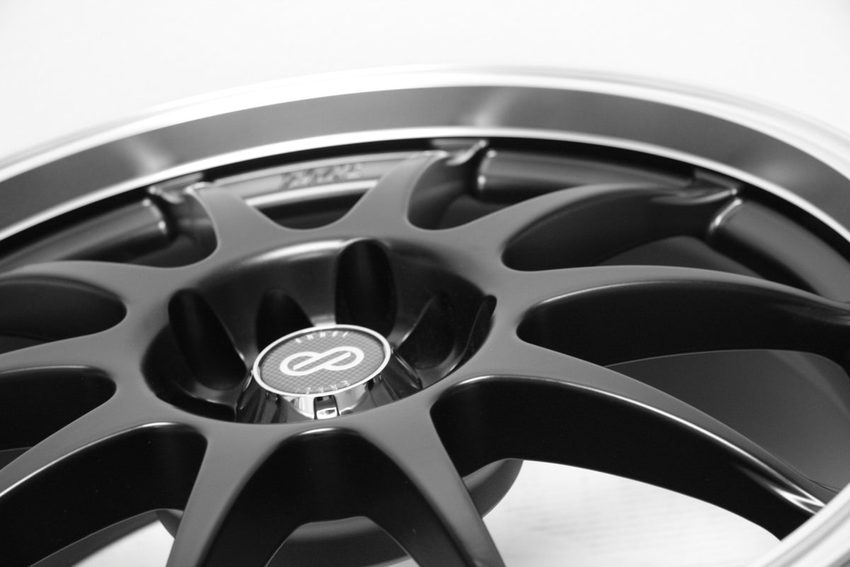 Enkei J10 15x6.5 ET38 4x100/108 – Fälg i Svart/Polerad