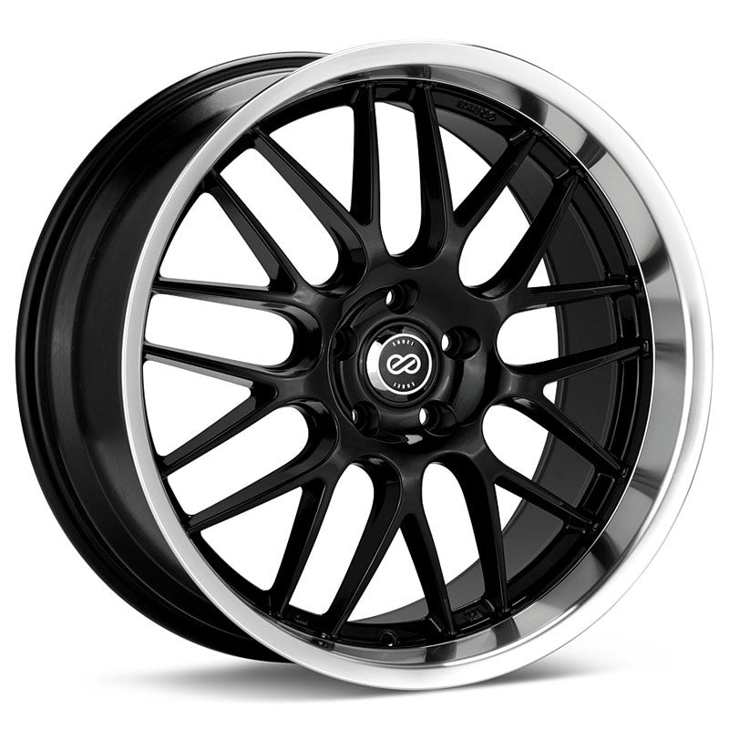 Enkei LUSSO 18x9 ET40 5x114.3 Fälg i Svart/Polerad