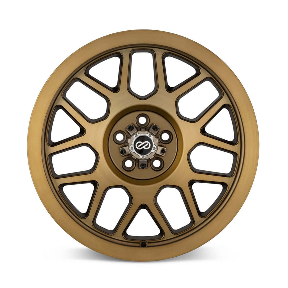 Enkei MATRIX 17x9 ET10 5x127 Fälg i Borstad Guld – bild 2