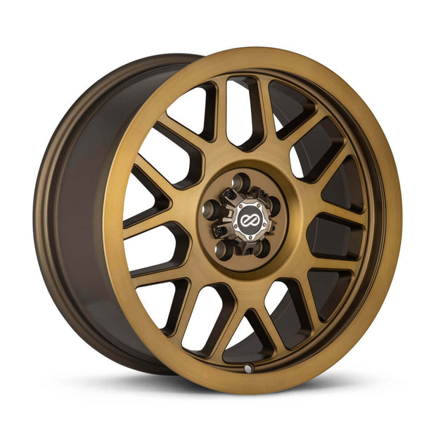 Enkei MATRIX 17x9 ET10 6x139.7 – Fälg i Borstad Guld