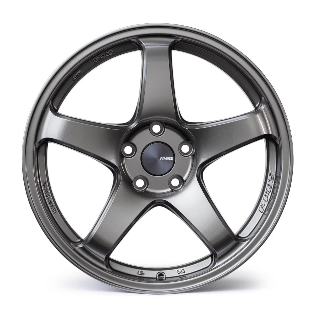 Enkei PF05 16x7 ET45 4x100 – Fälg i Mörk Silver