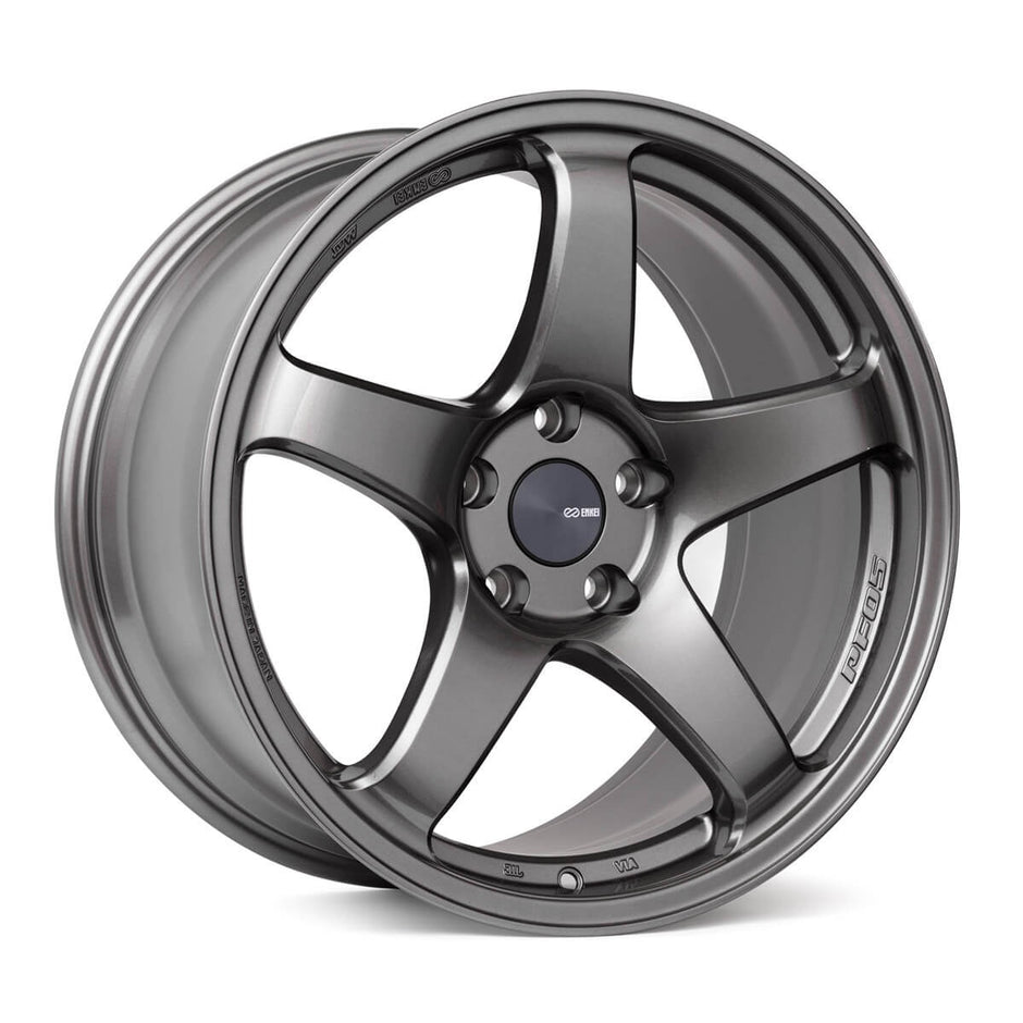 Enkei PF05 18x9.5 ET38 5x114.3 Fälg i Mörk Silver