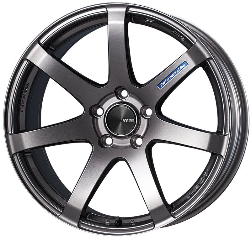Enkei PF07 18x8.5 ET35 5x114.3 Fälg i Mörk Silver