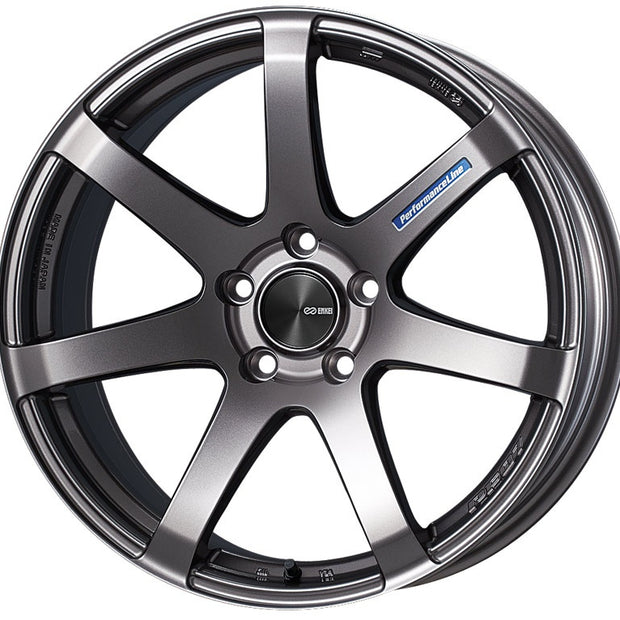 Enkei PF07 19x8 ET45 5x112 – Fälg i Mörk Silver