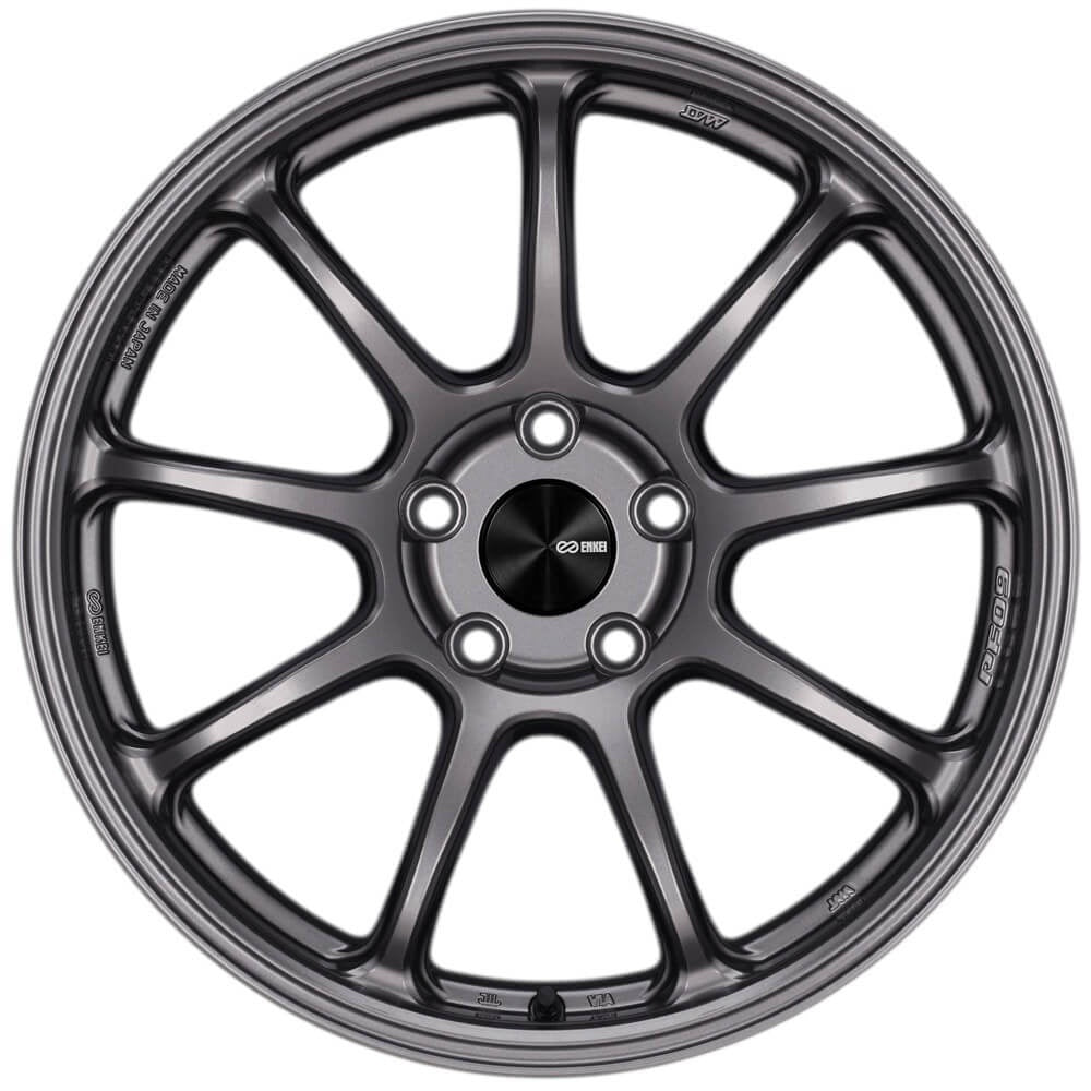 Enkei PF09 18x9.5 ET27 5x114.3 – Fälg i Mörk Silver
