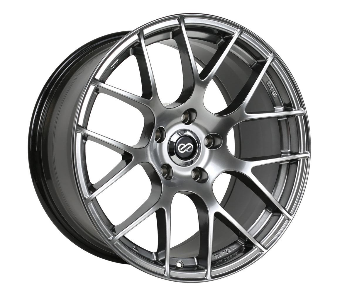 Enkei RAIJIN 18x8 ET42 5x120 – Fälg i Hyper Silver