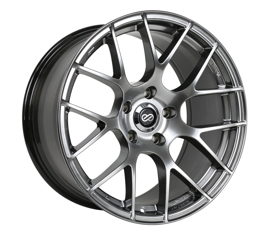 Enkei RAIJIN 18x8.5 ET42 5x112 Fälg i Hyper Silver