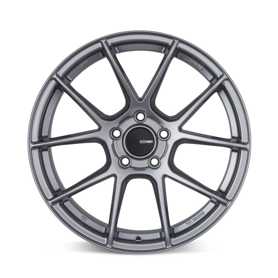 Enkei TS-V 18x8 ET45 5x112 Fälg i Storm Grå – bild 2