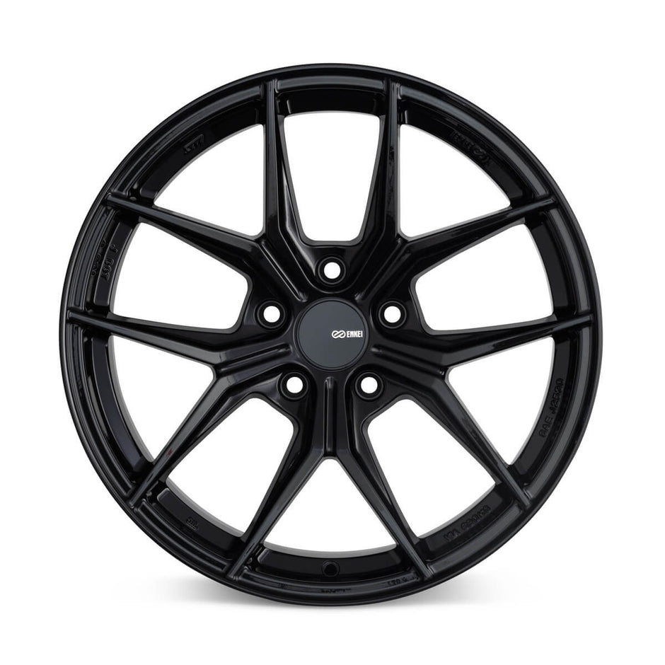 Enkei TSR-X 18x9.5 ET45 5x100 Fälg i Blanksvart – bild 2