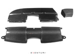 Eventuri luftboxkanaler i kolfiber BMW M3 E9X blank