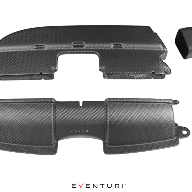 Eventuri luftboxkanaler i kolfiber BMW M3 E9X – matt