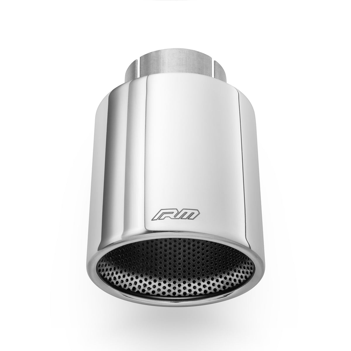 RM Motors polished Rostfritt stål straight tip KPZP/DP