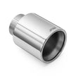 RM Motors polished Rostfritt stål straight tip KPZP/DK