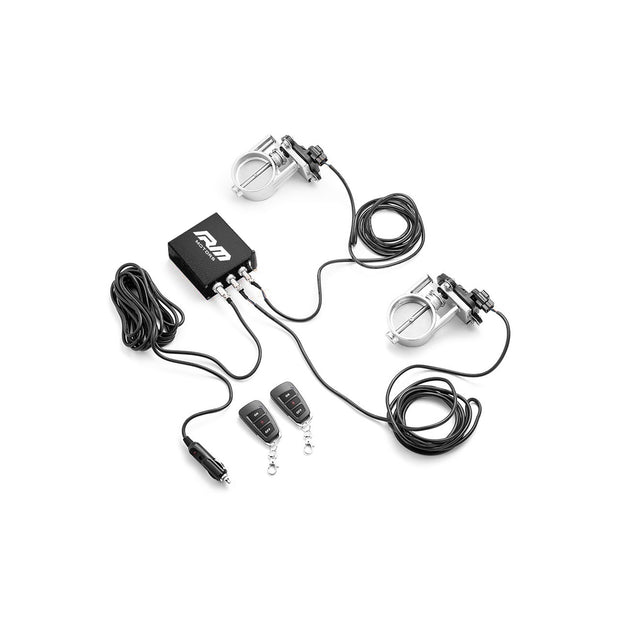 Electronic exhaust throttle with 63.5 mm control unit