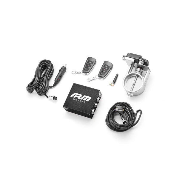 Electronic exhaust throttle with 63.5 mm control unit