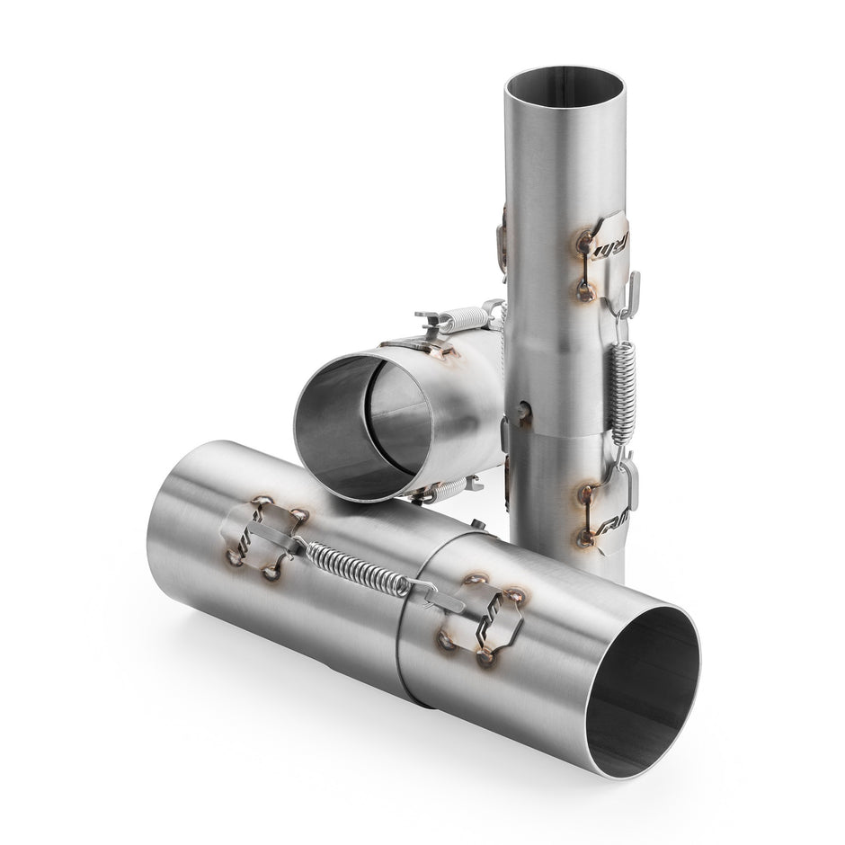 Universal Rostfritt stål pipe connector 50/63.5/76 mm