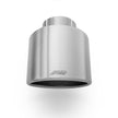 RM Motors oval beveled tip in satin Rostfritt stål