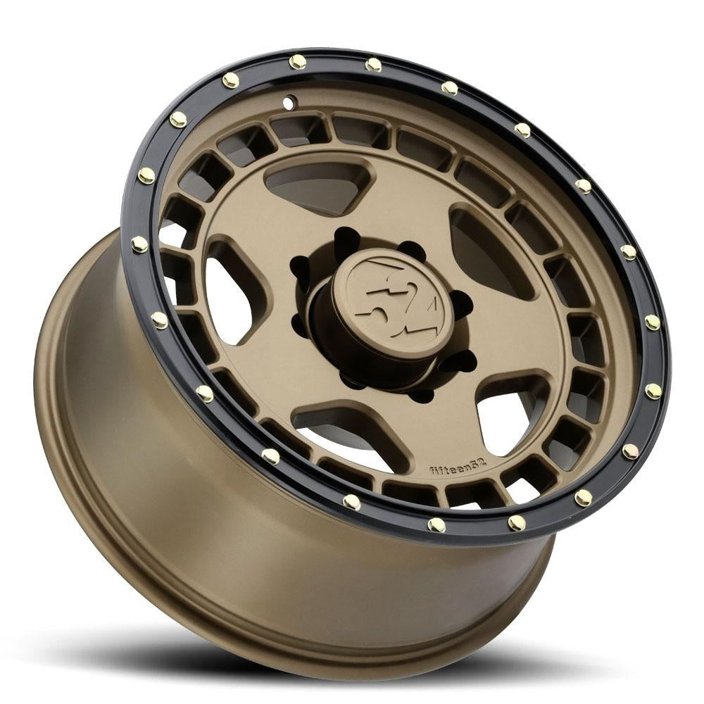 fifteen52 Turbomac HD 17x8.5 ET0 6x139.7 – Fälg i Block Brons/Svart Ring