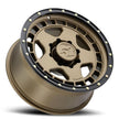 fifteen52 Turbomac HD 17x8.5 ET0 6x139.7 Fälg i Block Brons/Svart Ring – bild 4