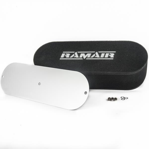 Ramair luftfilter för dubbla förgasare, 100 mm innerhöjd (RT3-234-405)
