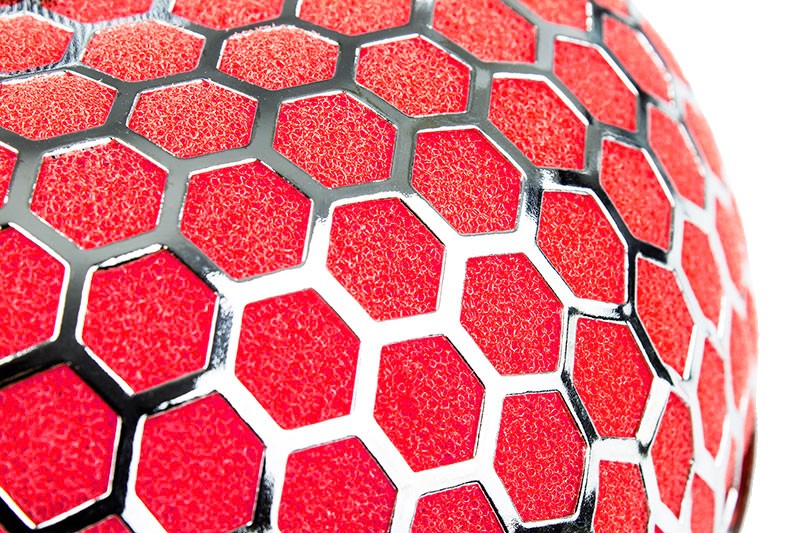 FMIC svampfilter (luftfilter) röd – bild 4