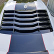 Bakrutepersienner blanksvart – Chevrolet Camaro 2016-2023