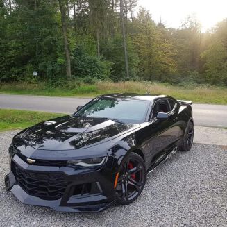 Motorhuv i aluminium ZL1-stil blank huvscoop – Chevrolet Camaro 2016-2023
