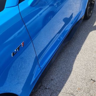Sidokjolar ZL1-stil blanksvart – Chevrolet Camaro 2016-2023