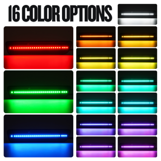 LED Bakre stötfångare Sidomarkeringsljus - RGB – Ford Mustang 2005-2009 – bild 2