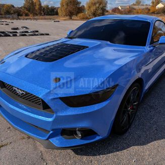 Aluminiumhuv – 1:1 GT500 Style – IkonMotorsports – Ford Mustang 2015-2017 V6, GT, Ecoboost – bild 6