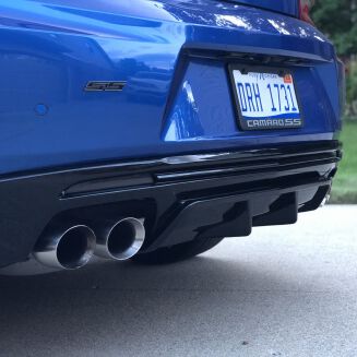 Bakre diffusor ZL1-stil blanksvart – Chevrolet Camaro 2016-2023