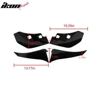 Wings For The GT500 Frontstötfångare – IkonMotorsports – Ford Mustang 2015-2023 – bild 6