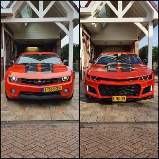 Frontstötfångare ZL1-stil – Chevrolet Camaro 2014-2015