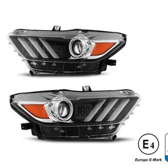 D3S Strålkastare with Approval – Set – Ford Mustang 2015-2017 USA – bild 2